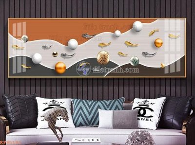 File PSD File tranh hiện đại pha lê gương KF95191 (nguyên gốc) chất lượng cao