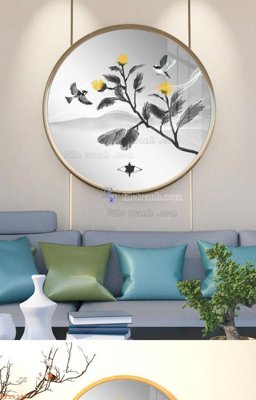 Tệp tin gốc File tranh hiện đại pha lê gương KF95229 (chất lượng cao) File tranh hiện đại pha lê gương KF95229