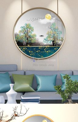 Tải file gốc File tranh hiện đại pha lê gương KF95235 (in khổ lớn) không mờ