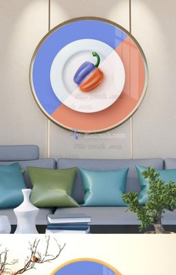 File ảnh gốc File tranh hiện đại pha lê gương KF95247 (chuyên in mica)