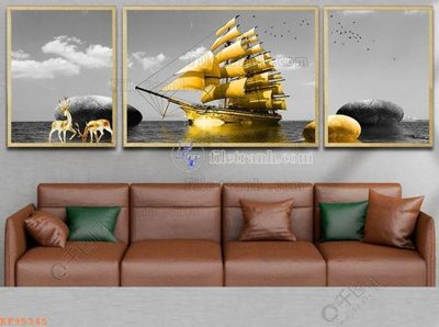 Tải file tranh gốc File tranh hiện đại pha lê gương KF95345 chất lượng cao