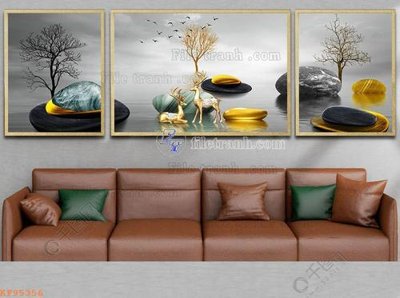 Tải file File tranh hiện đại pha lê gương KF95356 (gốc) chủ đề tôn giáo