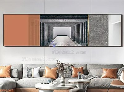 Ảnh gốc File tranh hiện đại pha lê gương KF95365 (siêu chi tiết) để in ấn