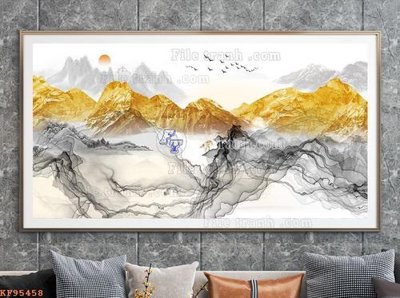 File tranh File tranh hiện đại pha lê gương KF95458 (ảnh gốc) độc quyền