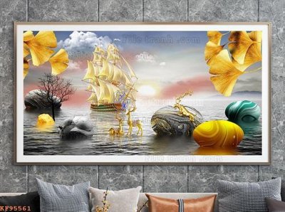 Tải file File tranh hiện đại pha lê gương KF95561 (ảnh gốc) 300dpi File tranh hiện đại pha lê gương KF95561