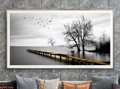 File PSD in ấn File tranh hiện đại pha lê gương KF95764 (chất lượng cao)