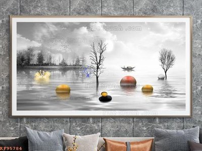 Tải file gốc File tranh hiện đại pha lê gương KF95784 (in khổ lớn) không mờ