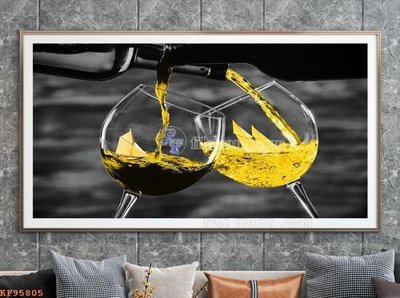 File PSD File tranh hiện đại pha lê gương KF95805 (chất lượng in ấn)