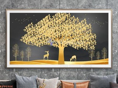 Tải file gốc File tranh hiện đại pha lê gương KF95906 (in khổ lớn) không vỡ