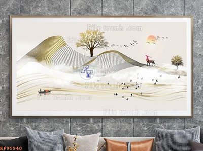 Tải file File tranh hiện đại pha lê gương KF95940 (ảnh gốc) in tráng gương