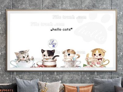 File gốc File tranh hiện đại pha lê gương KF95971 (PNG) nền trong suốt