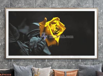 File in mica File tranh hiện đại pha lê gương KF96008 (bản gốc) siêu trong