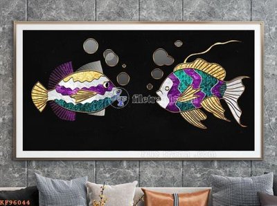 File tranh File tranh hiện đại pha lê gương KF96044 (gốc) chủ đề động vật