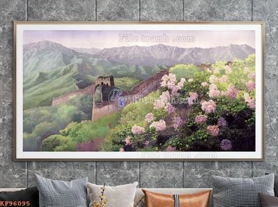 File tranh trang trí File tranh hiện đại pha lê gương KF96095 (tải file gốc)