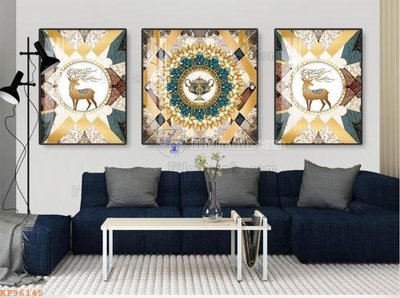 Tải file File tranh hiện đại pha lê gương KF96145 (gốc) làm file tranh quảng cáo