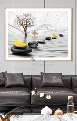 File gốc File tranh hiện đại pha lê gương KF96161 (dành cho quảng cáo)