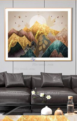 Tệp tin gốc File tranh hiện đại pha lê gương KF96162 (chất lượng cao) File tranh hiện đại pha lê gương KF96162