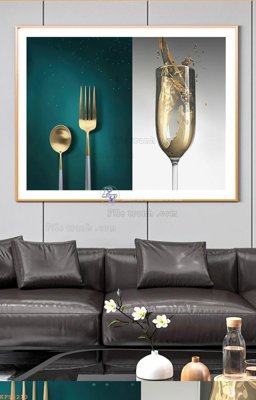 File PSD File tranh hiện đại pha lê gương KF96210 (nguyên gốc) chất lượng cao