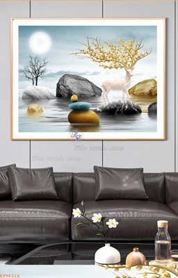 File gốc File tranh hiện đại pha lê gương KF96214 (Filetranh.com) File tranh hiện đại pha lê gương KF96214