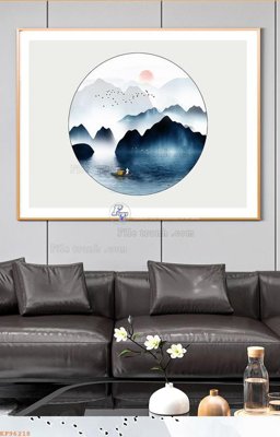 File tranh File tranh hiện đại pha lê gương KF96218 (ảnh gốc) sắc nét hoàn hảo