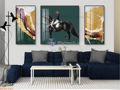 File in ấn File tranh hiện đại pha lê gương KF96343 (bản gốc) từ file gốc