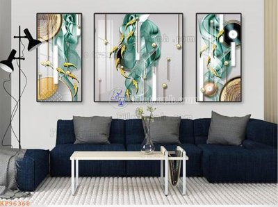 Tải file File tranh hiện đại pha lê gương KF96368 (gốc) chủ đề tôn giáo