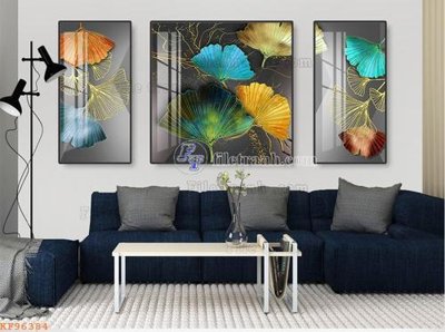 Tải file File tranh hiện đại pha lê gương KF96384 (ảnh gốc) file AI/EPS