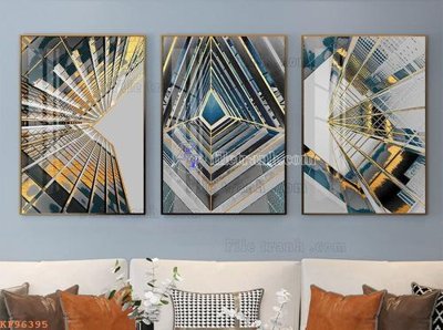 Tệp tin gốc File tranh hiện đại pha lê gương KF96395 (chất lượng cao) File tranh hiện đại pha lê gương KF96395