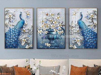 Download file tranh PSD File tranh hiện đại pha lê gương KF96412 để chỉnh sửa