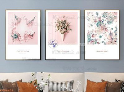 File gốc File tranh hiện đại pha lê gương KF96431 (dành cho quảng cáo)