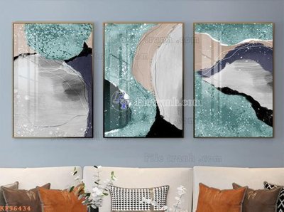 File gốc File tranh hiện đại pha lê gương KF96434 (cho in ấn) từ kho Filetranh