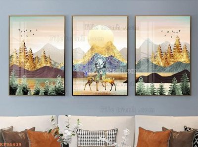 Tải file File tranh hiện đại pha lê gương KF96439 (ảnh gốc) độ phân giải 300dpi