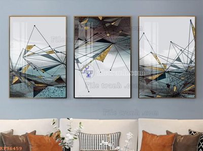 Tải file File tranh hiện đại pha lê gương KF96459 (gốc) để in ấn ngay