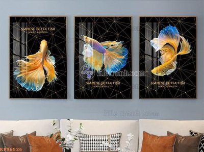 Tải file File tranh hiện đại pha lê gương KF96526 (gốc) làm tranh trang trí