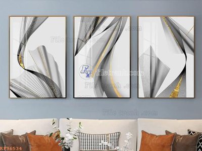 File PSD in ấn File tranh hiện đại pha lê gương KF96534 (chất lượng cao)