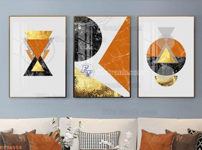 File PSD File tranh hiện đại pha lê gương KF96559 (gốc) tách lớp chi tiết