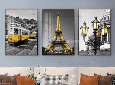 Hình ảnh file gốc File tranh hiện đại pha lê gương KF96565 (chất lượng cao)