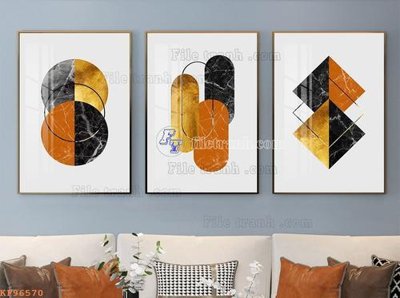 File gốc File tranh hiện đại pha lê gương KF96570 (in 3D) nghệ thuật