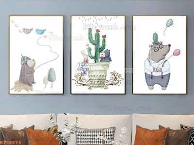 File in trần File tranh hiện đại pha lê gương KF96574 (bản gốc) hoa văn