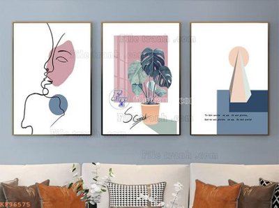 Tải file File tranh hiện đại pha lê gương KF96575 (ảnh gốc) file AI/EPS