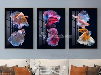 File gốc File tranh hiện đại pha lê gương KF96593 (in tráng gương) nghệ thuật