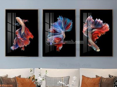 Tải về file gốc File tranh hiện đại pha lê gương KF96596 (dùng cho in quảng cáo)