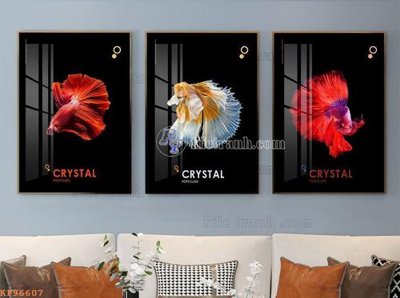 File PSD File tranh hiện đại pha lê gương KF96607 (nguyên gốc) chất lượng cao