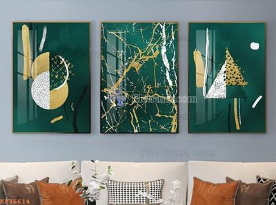 Tải file File tranh hiện đại pha lê gương KF96614 (gốc) chủ đề tâm linh