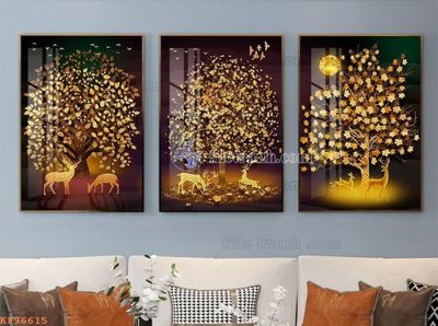 Tệp tin gốc File tranh hiện đại pha lê gương KF96615 (dùng cho in) File tranh hiện đại pha lê gương KF96615