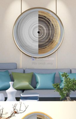 File gốc File tranh hiện đại pha lê gương KF96629 (thiết kế) độc quyền