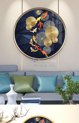 Tệp tin gốc File tranh hiện đại pha lê gương KF96633 (chất lượng cao) File tranh hiện đại pha lê gương KF96633