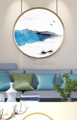 Tải file File tranh hiện đại pha lê gương KF96652 (ảnh gốc) in gạch men