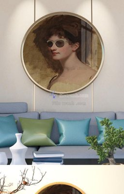 Tải file File tranh hiện đại pha lê gương KF96704 (ảnh gốc) file AI/EPS