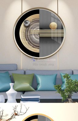 File in trần File tranh hiện đại pha lê gương KF96778 (file gốc) chủ đề vũ trụ